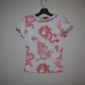 Y2K Dragon T-shirt Size Medium